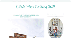 Desktop Screenshot of littlemissnottinghill.com